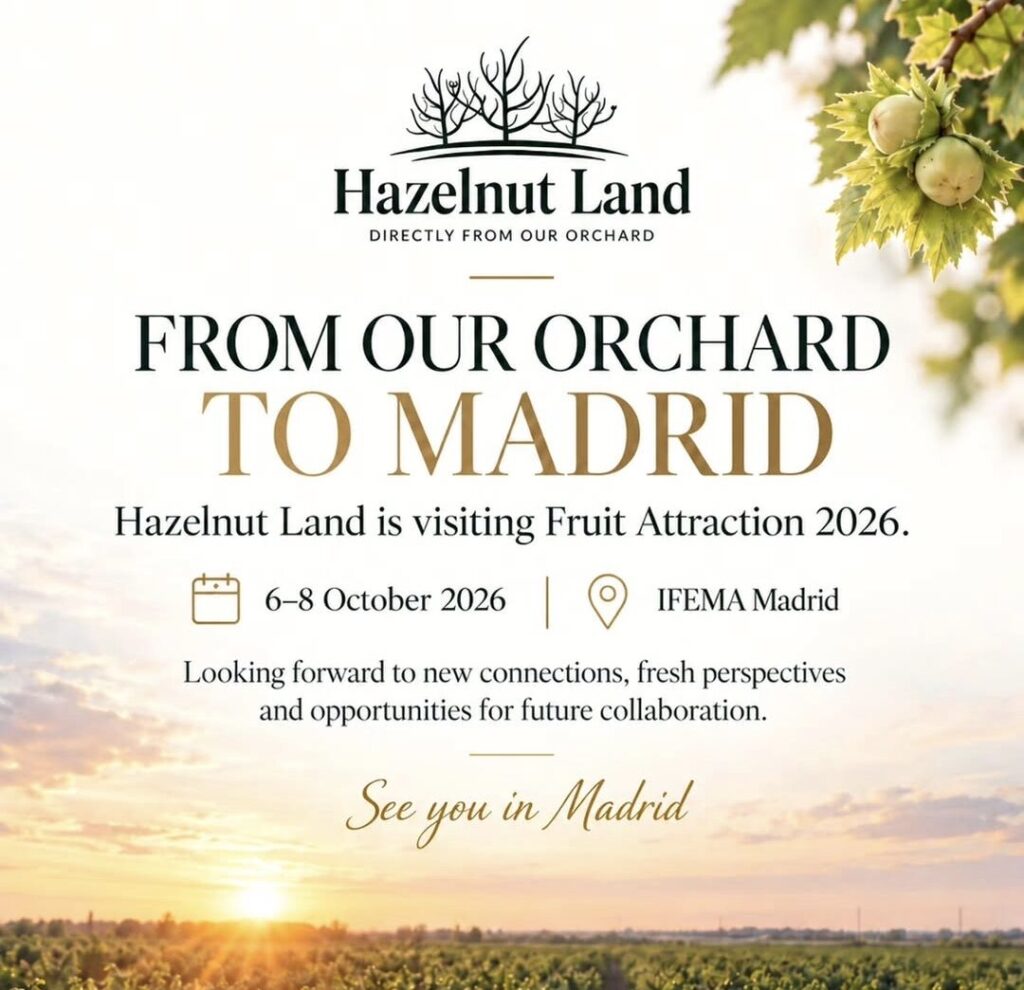 Hazelnut Land posećuje Fruit Attraction 2026 u Madridu